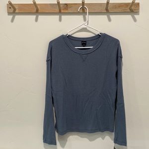 NWT Art Class Blue Waffle Shirt